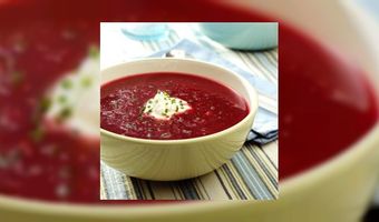 Rode bietensoep
