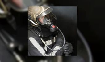 Grote brand in restaurant Willemstad