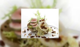 Broodje met Lebo geitenkaas en vijgen