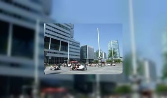 Wel mega WK-scherm op de Zuidas