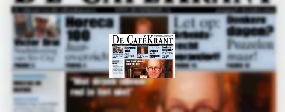 Kerstcadeau: gratis editie De CaféKrant!