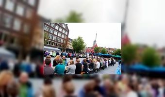 Recordpoging langste 'vega-tafel' geslaagd