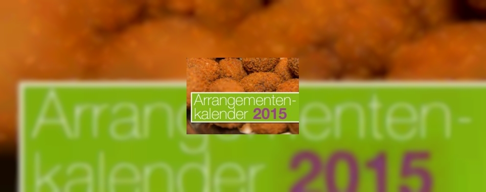 Gratis: Arrangementenkalender 2015