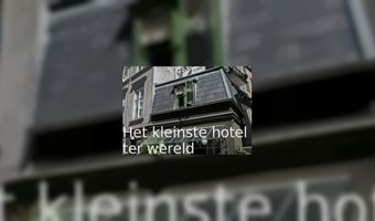 Het kleinste hotel ter wereld