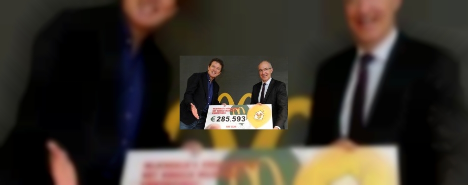 Gasten McDonald's doneren bedrag