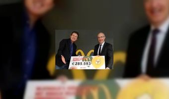 Gasten McDonald's doneren bedrag