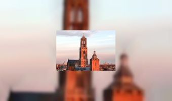 Grote steden in trek bij toerist