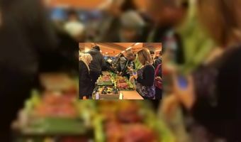 Horeca Academie deelt snackgroenten uit 