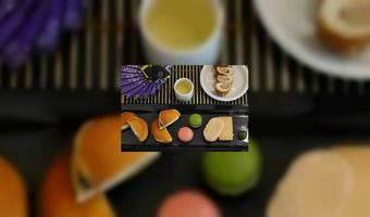 Japanse high-tea in lunchroom