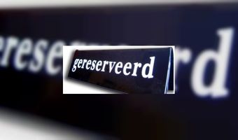 App om een tafel te reserveren