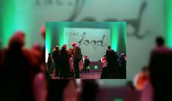 Food van duizend kanten belicht