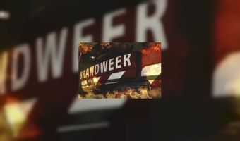 Brand in keuken door frituur