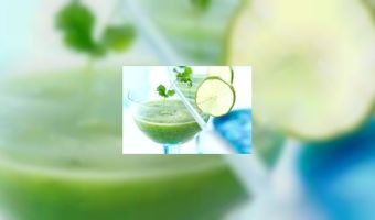 Groene opkikker als smoothie