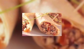 Champignonwrap met tonijn
