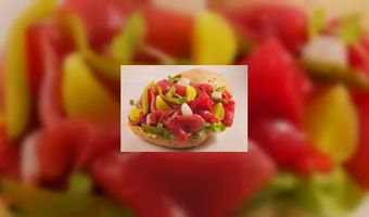 Erik van Loo maakt broodje Bijenkorf