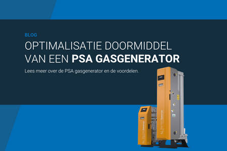 Optimalisatie doormiddel van een PSA gasgenerator