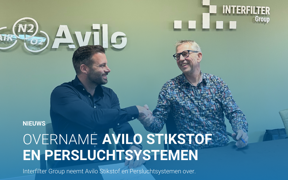 Interfilter Group neemt Avilo Stikstof en Persluchtsystemen over