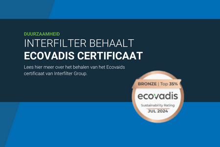 Interfilter Group behaalt Ecovadis certificaat