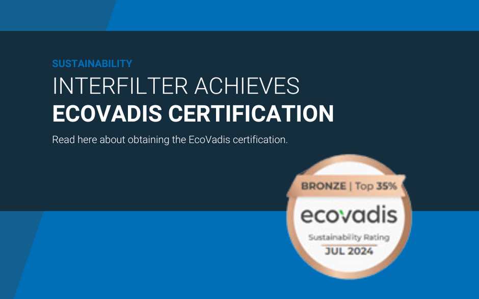 Interfilter Group obtains EcoVadis certificate