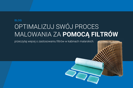 Optymalizuj proces natrysku za pomocą filtrów do kabin.