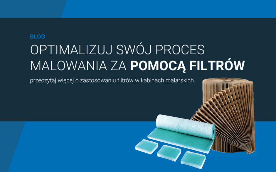 Optymalizuj proces natrysku za pomocą filtrów do kabin.