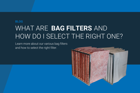 How do bag filters contribute to healthy air?