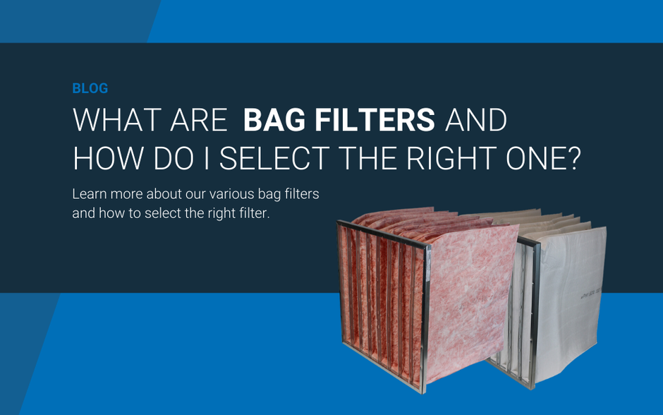 How do bag filters contribute to healthy air?