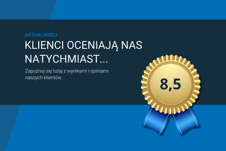 Nasze relacje oceniają nas na 8,5