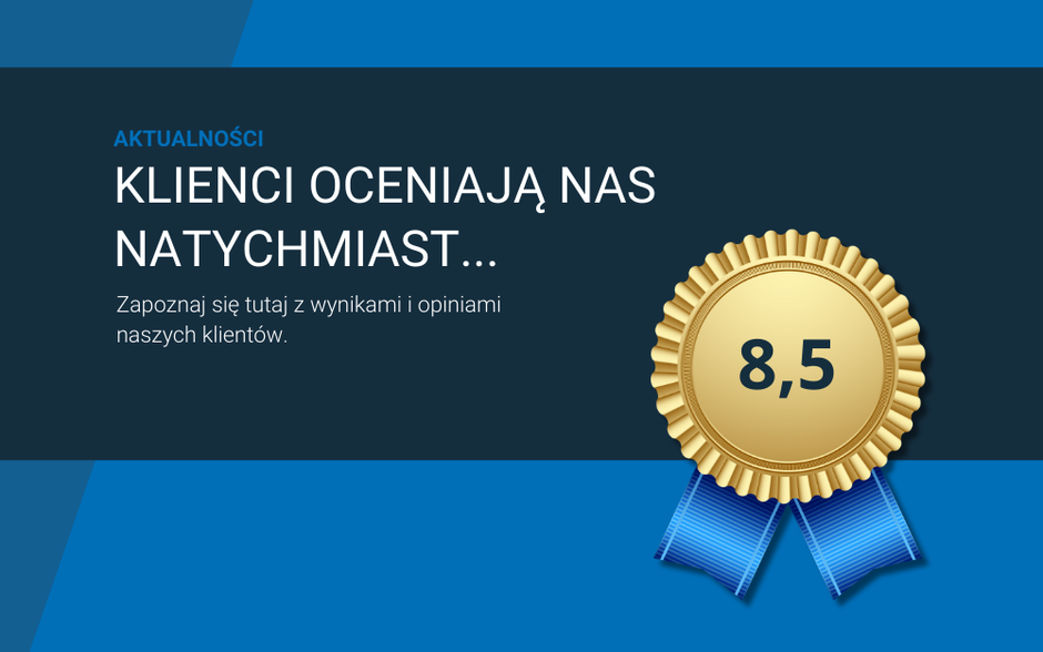 Nasze relacje oceniają nas na 8,5