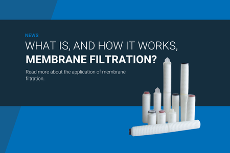 What is a membrane filter and how does membrane filtration work?