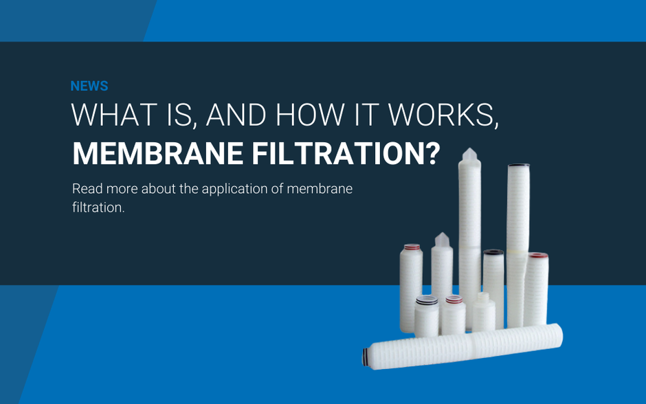 What is a membrane filter and how does membrane filtration work?