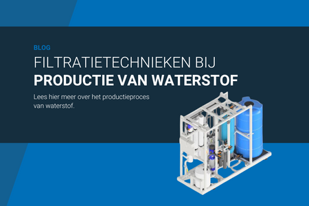 Wat voor filters komen voor bij de productie van waterstof?