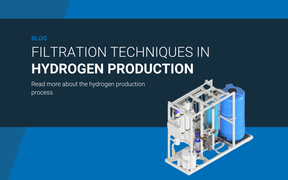 What type of filtration occurs in the production of hydrogen?