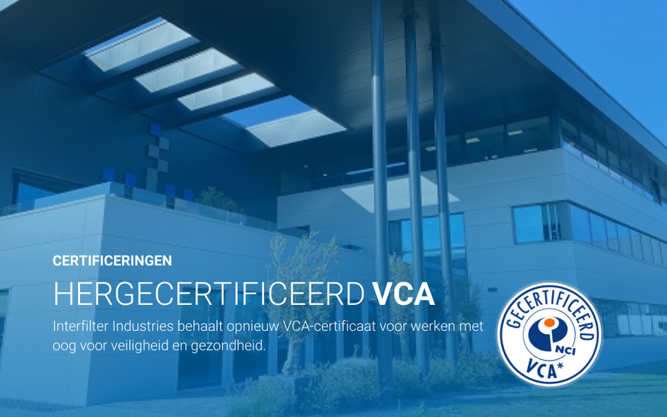 Dubbele certificering: Interfilter Industries en Avilo opnieuw VCA-gecertificeerd