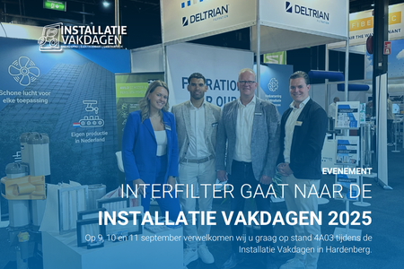 Interfilter gaat naar de Installatie Vakdagen 2025