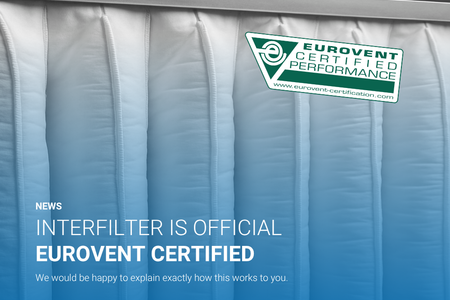 Interfilter officially Eurovent certified