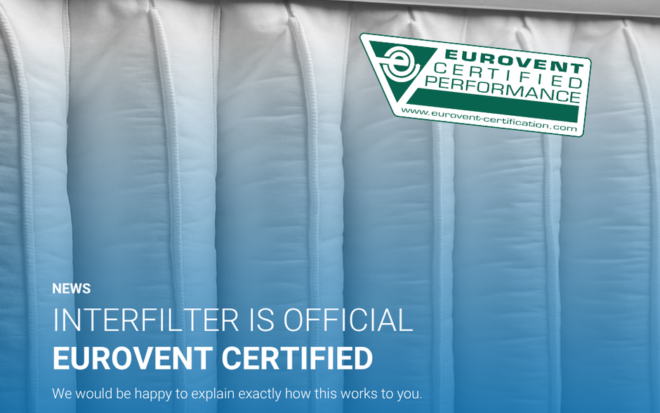 Interfilter officially Eurovent certified
