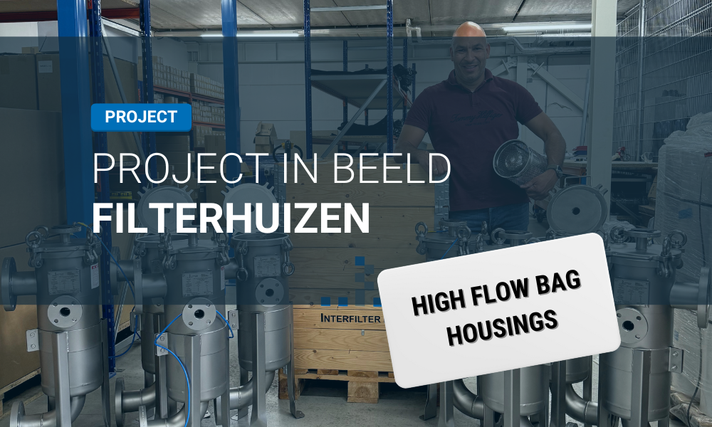 High flow filterhuizen met filterzak