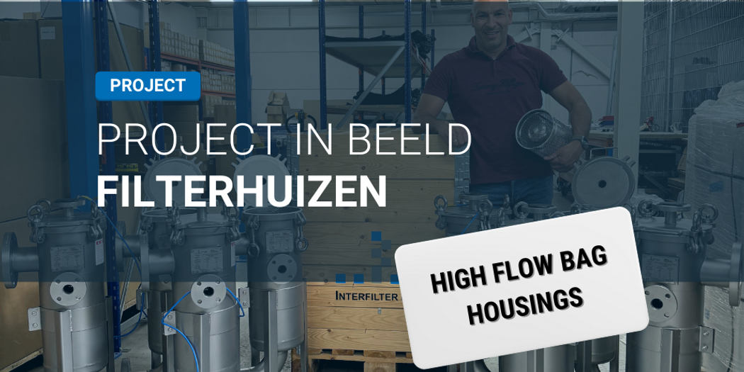 High flow filterhuizen met filterzak