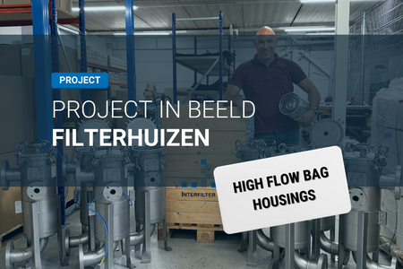 High flow filterhuizen met filterzak