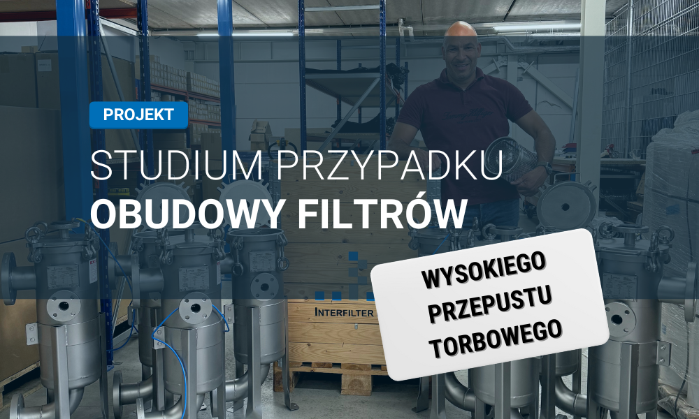 Obudowy filtrów o wysokim przepływie z workiem filtracyjnym