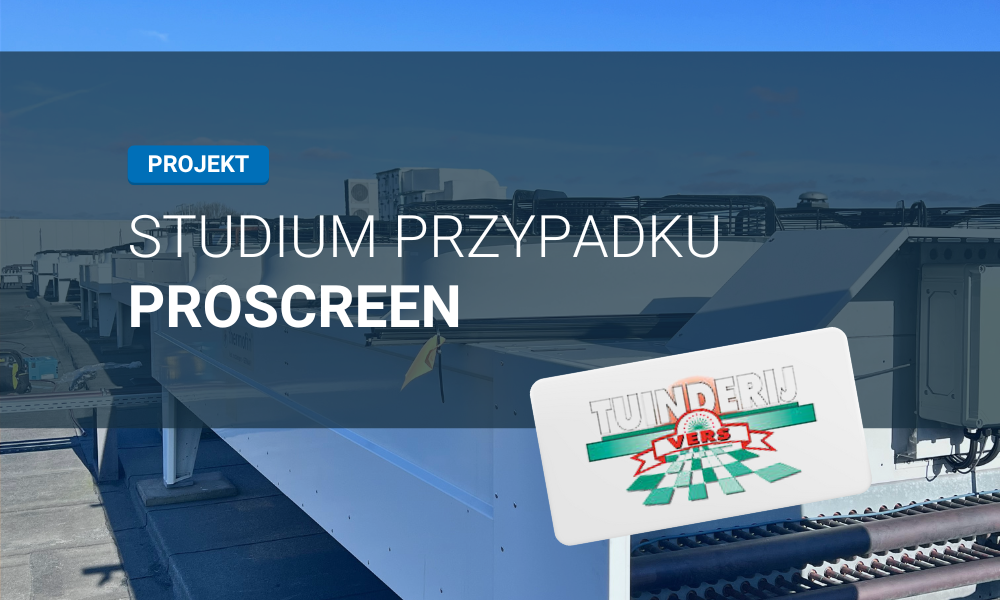 ProScreen na instalacjach chłodniczych Tuinderij Vers