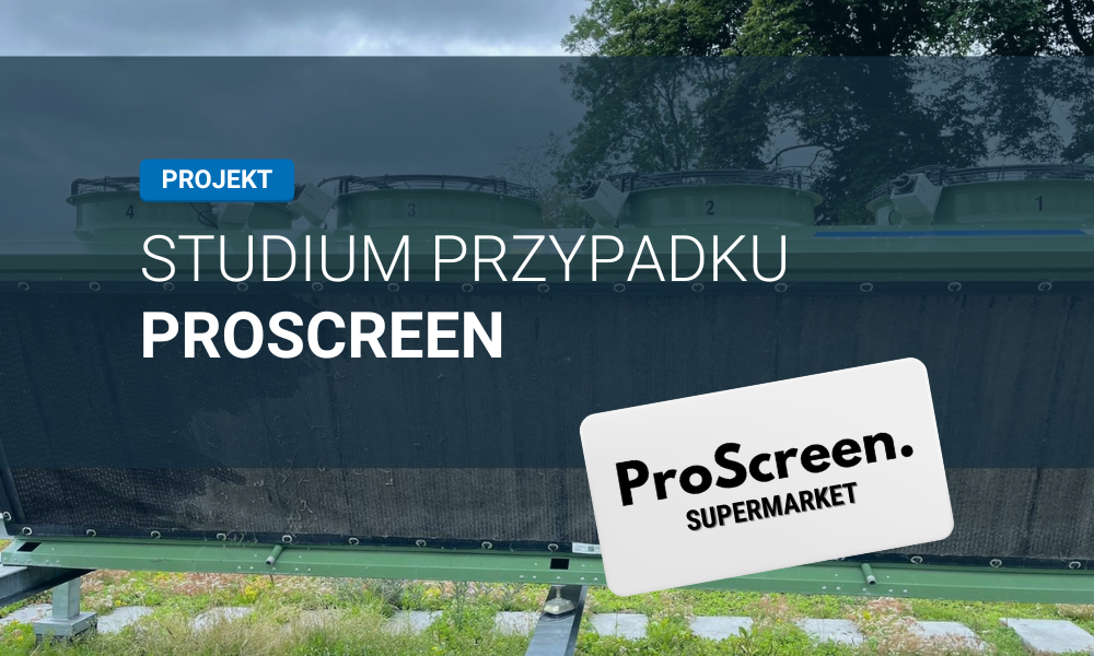 Projekt ProScreen supermarket