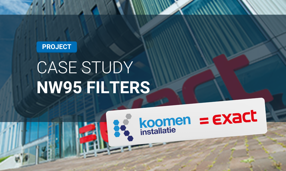 Air filters at Exact Software Zwolle