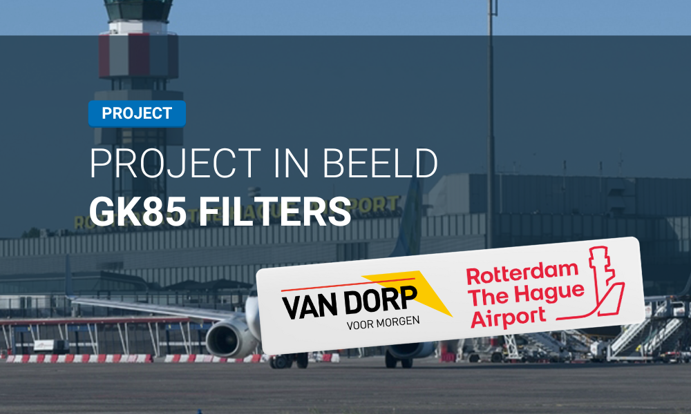 Luchtfilters bij Rotterdam The Hague Airport