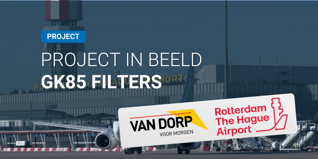 Luchtfilters bij Rotterdam The Hague Airport