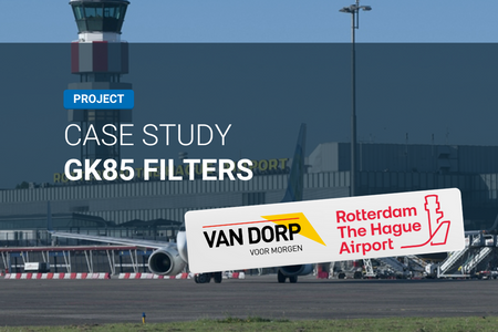 Air filters at Rotterdam The Hague Airport