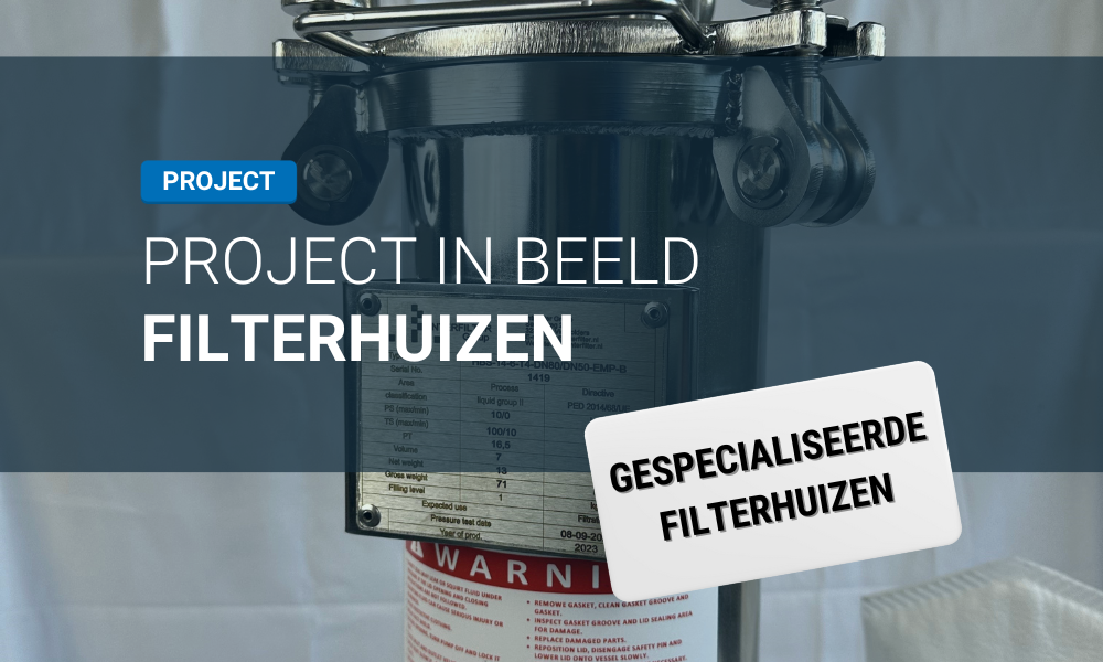 Filterhuizen op maat voor Food & Pharma