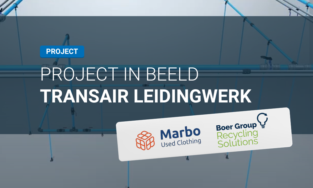 Transair leidingen bij Marbo Used Clothing