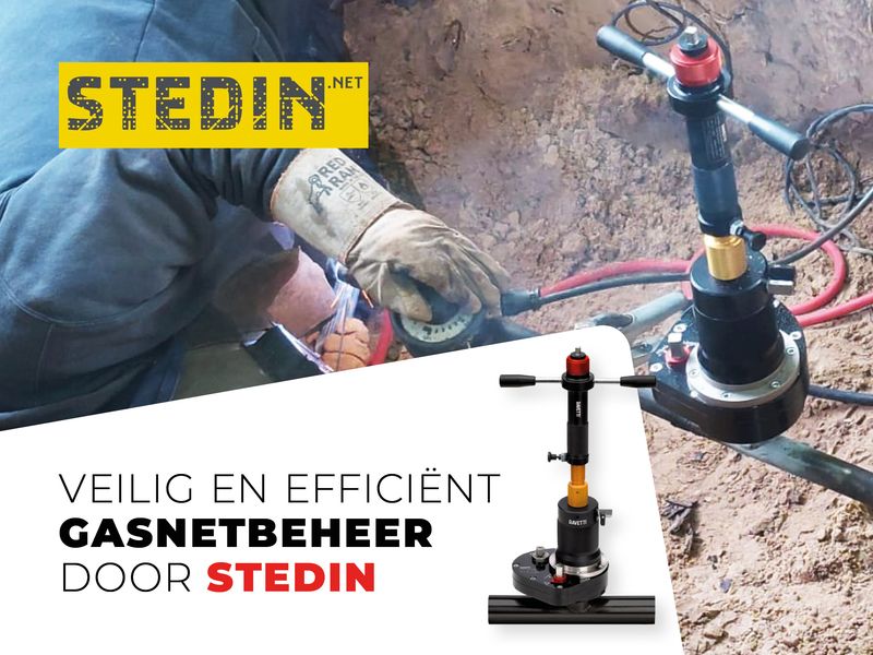 Veilig en efficiënt gasnetbeheer door Stedin